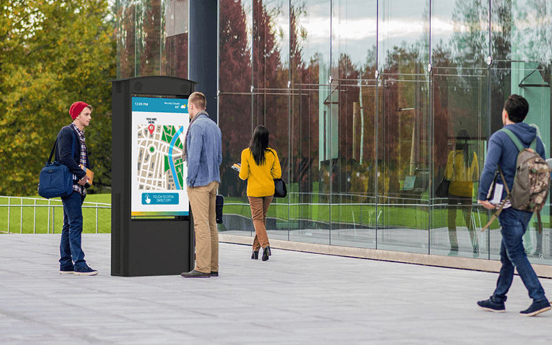 Outdoor kiosks