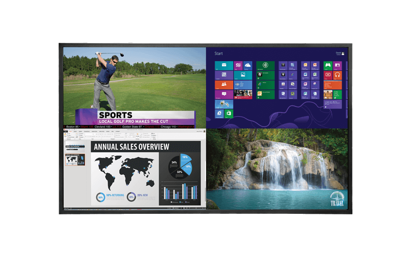 Planar large-format displays Planar large-format display