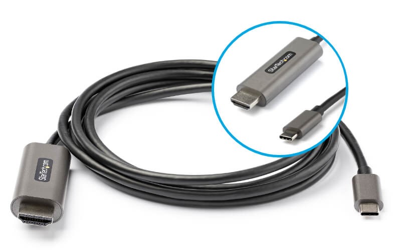 USB-C to HDMI cable 4K 60Hz with HDR10
