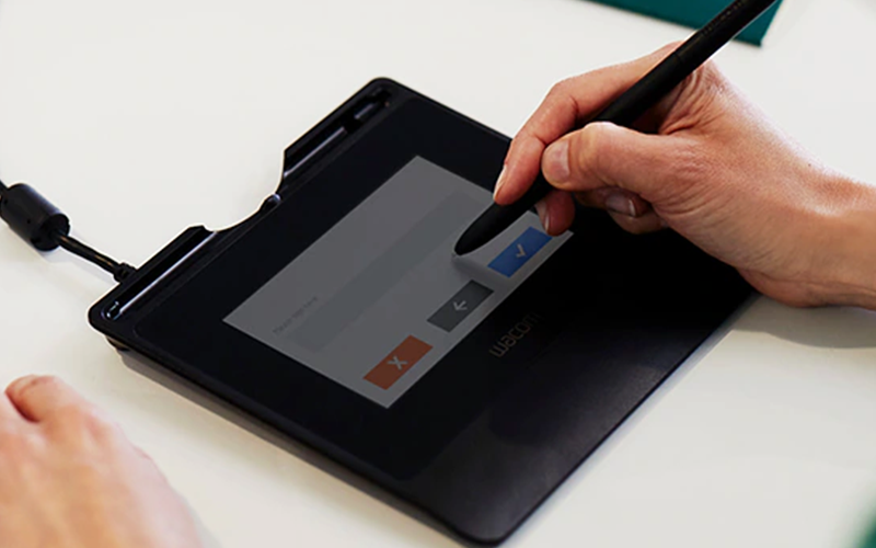 Wacom signature pads