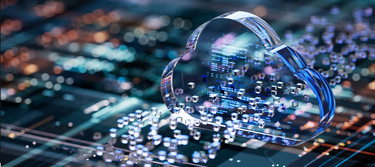 Our approach is designed to help you solve your biggest IT challenges. Abstract concept of multicloud